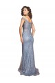 Off the Shoulder Sweetheart Neckline Sequin Formal Dress with Thigh High Slit UK