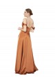 Silky Satin Formal Dress with Bustier Bodice UK
