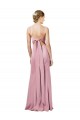 Fit and Flare Slim Crepe Formal Dress with Cutout Back UK