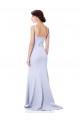 Sweetheart High Neck Sleeveless Crepe Formal Dress UK